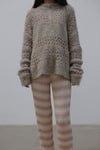 SWAYING/KNIT Half Cardigan Pullover SW212SZ88 PS27